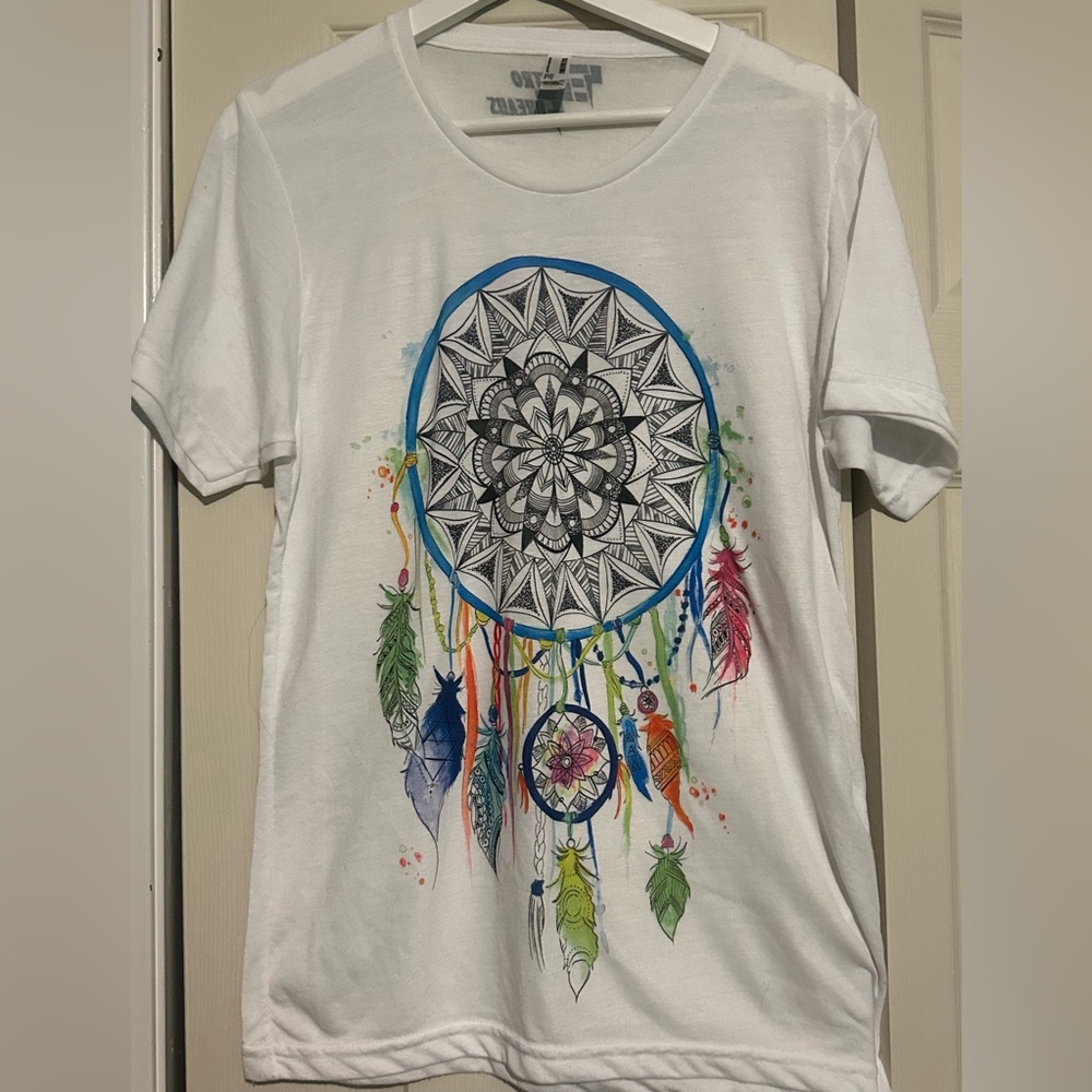 White Dreamcatcher Graphic Tee